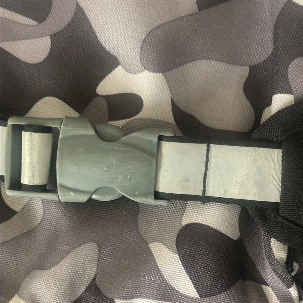 Pottery Barn Grey Black Camouflage Backpack